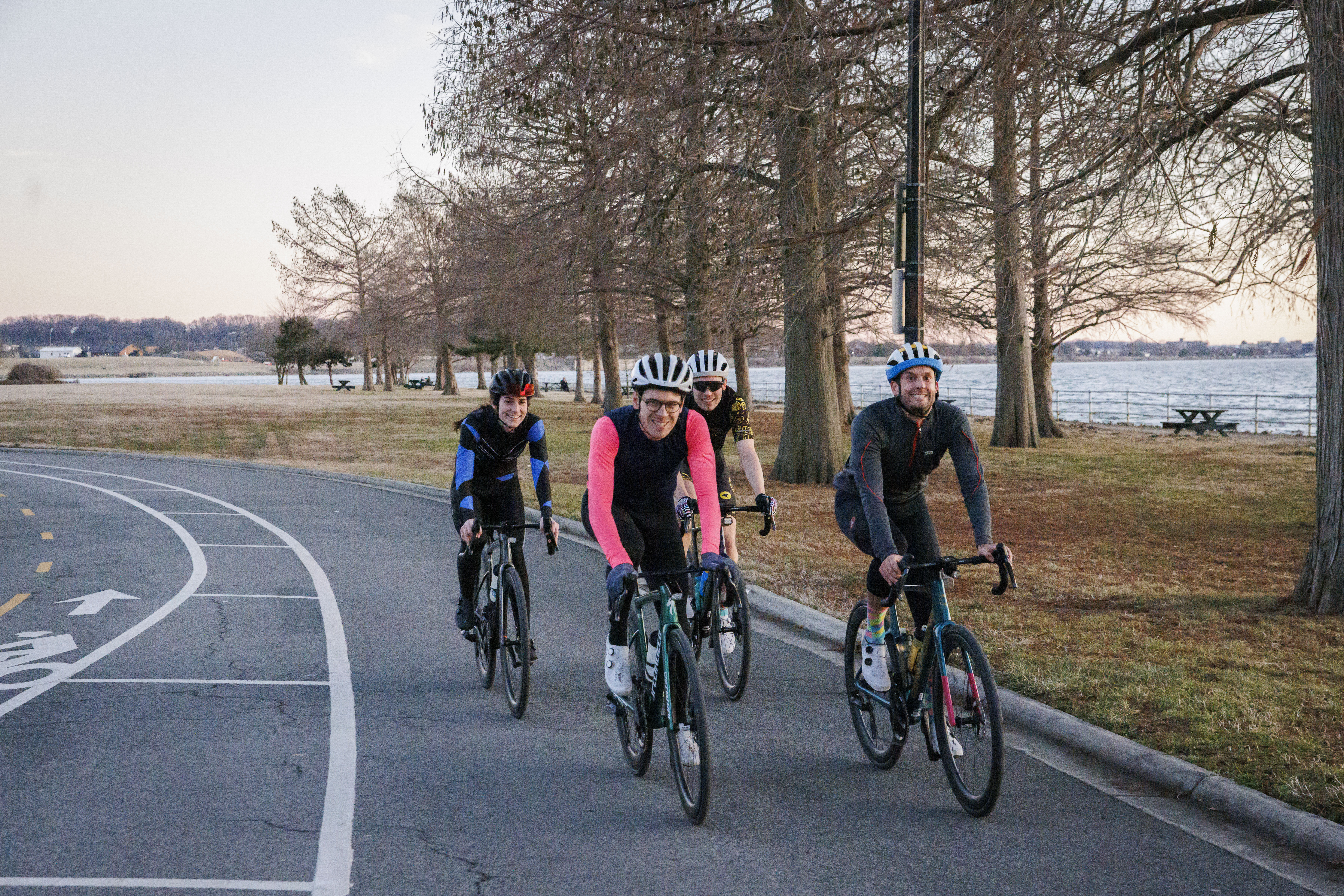 Racing at Hains Point